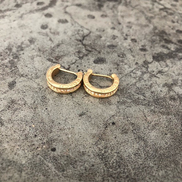 Coach Jewelry - Coach Pave Huggie Earnings